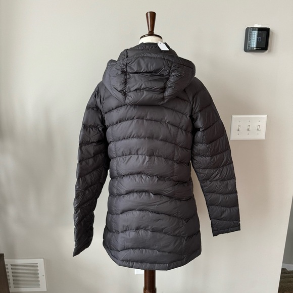 The North Face 600 Down Puffer Parka with Removable Hood - Charcoal Gray - Picture 5 of 12